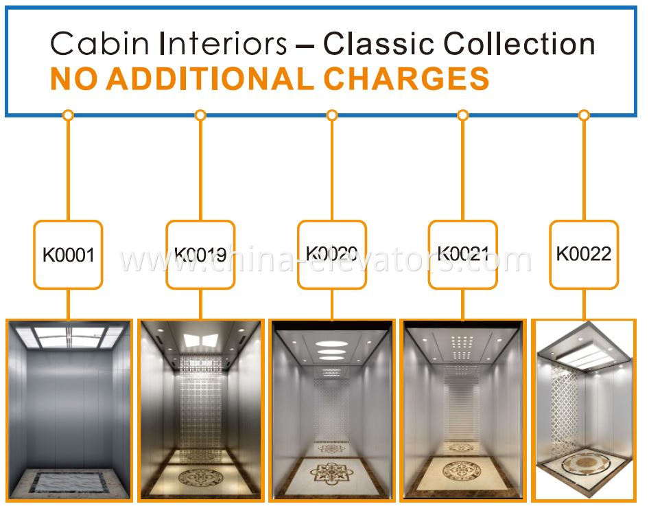 Overhead Traction Passenger Elevator Packages